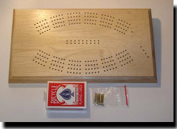 Custom cribbage board