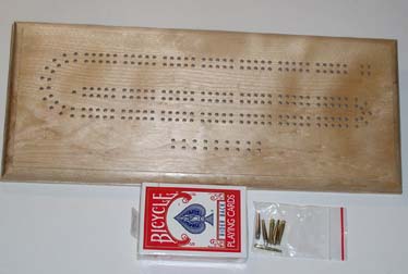 Maple Cribbage Board