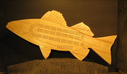 Custom Maple cribbage board 