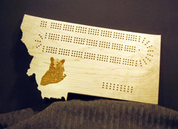 Montana Cribbage Board
