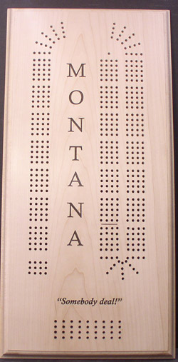 Custom Cribbage Board