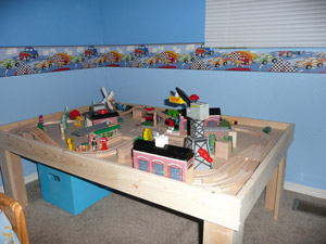 Custom Thomas the Train table